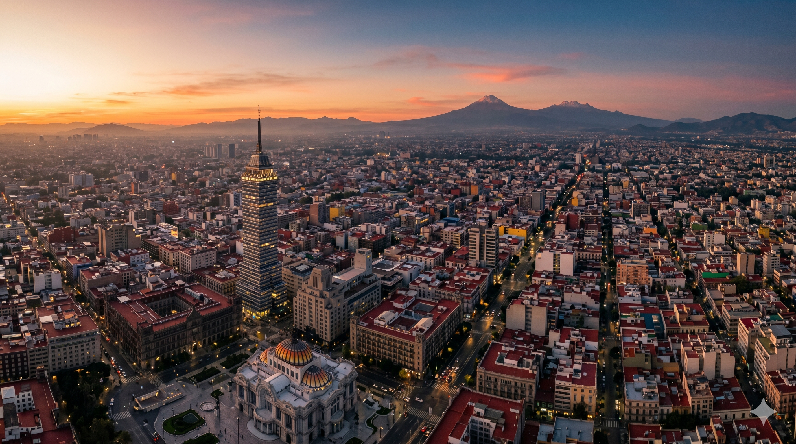 Panorámica de Ciudad de México